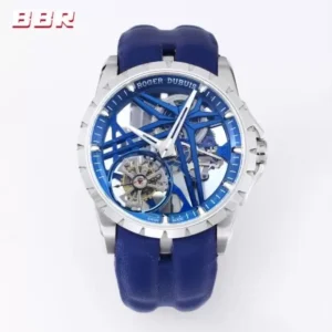 ĐỒNG HỒ ROGER DUBUIS EXCALIBUR TOURBILLON RDDBEX 0838 REP 11 MÀU XANH 42MM (2)