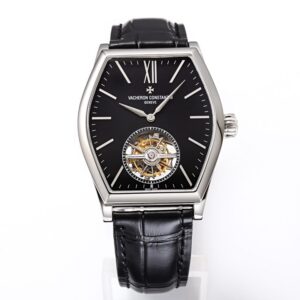 ĐỒNG HỒ VACHERON CONSTANTIN MALTE TOURBILLON 30130 MẶT ĐEN REP 11 CAO CẤP 38X49MM (2)