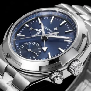 ĐỒNG HỒ VACHERON CONSTANTIN OVERSEAS DUAL TIME 7900V REP 11 MẶT XANH 41MM (2)