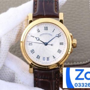 ĐỒNG HỒ BREGUET MARINE 5817 NAM MÀU VÀNG GOLD REPLICA CAO CẤP 40MM (2)