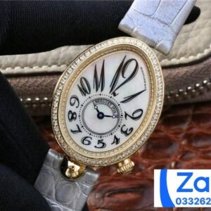 ĐỒNG HỒ BREGUET QUEEN OF NAPLES NỮ MẶT KHẢM XÀ CỪ REPLICA CAO CẤP 28.45×36 (2)