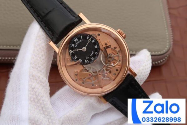 ĐỒNG HỒ BREGUET TRADITION 7057BB REPLICA 11 NAM MÀU ROSE GOLD 40MM (1)