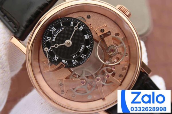 ĐỒNG HỒ BREGUET TRADITION 7057BB REPLICA 11 NAM MÀU ROSE GOLD 40MM (1)