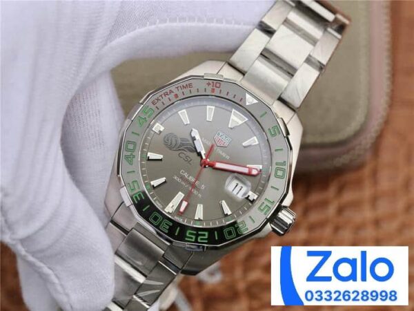 ĐỒNG HỒ TAG HEUER AQUARACER 300M REPLICA 11 NAM DÂY KIM LOẠI 43MM (2)