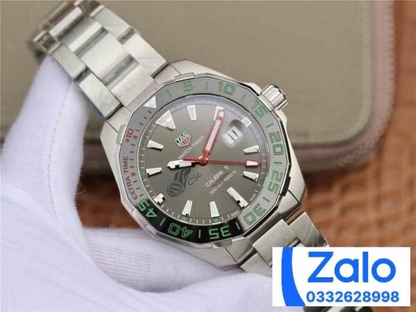 ĐỒNG HỒ TAG HEUER AQUARACER 300M REPLICA 11 NAM DÂY KIM LOẠI 43MM (2)