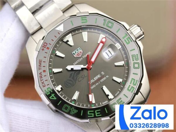 ĐỒNG HỒ TAG HEUER AQUARACER 300M REPLICA 11 NAM DÂY KIM LOẠI 43MM (2)