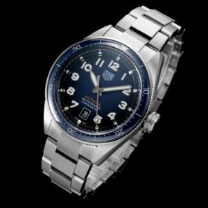 ĐỒNG HỒ TAG HEUER AUTAVIA WBE5116 REP 11 THỤY SỸ NAM MẶT XANH 40 (2)