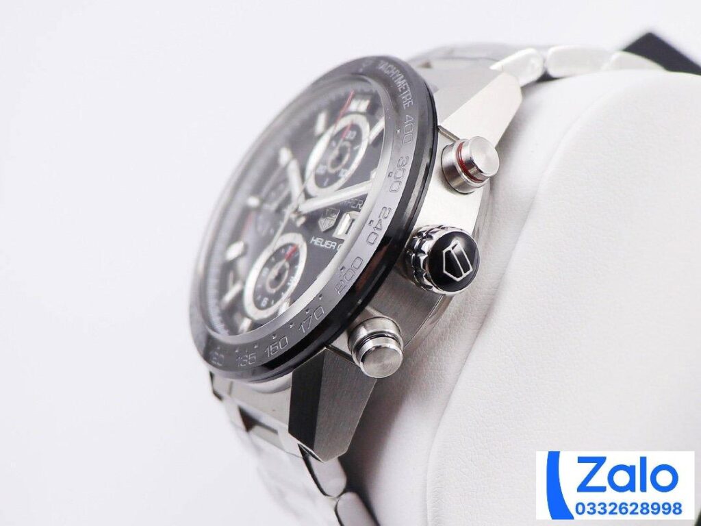 ĐỒNG HỒ TAG HEUER CARRERA CHORONOGRAPH CAR201Z REP 11 DÂY KIM LOẠI 43MM (2)