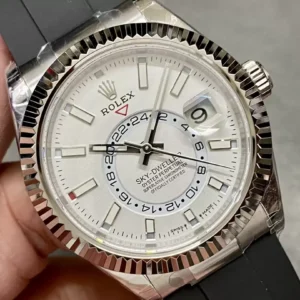 ĐỒNG HỒ ROLEX SKY DWELLER 336235 REPLICA 11 MẶT TRẮNG NHÀ MÁY TW 42MM (1)