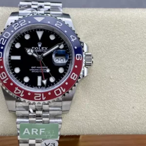 ĐỒNG HỒ CHẾ TÁC ROLEX GMT-MASTER ll 126710BLRO PEPSI REPLICA 1:1 AR FACTORY V3 40MM