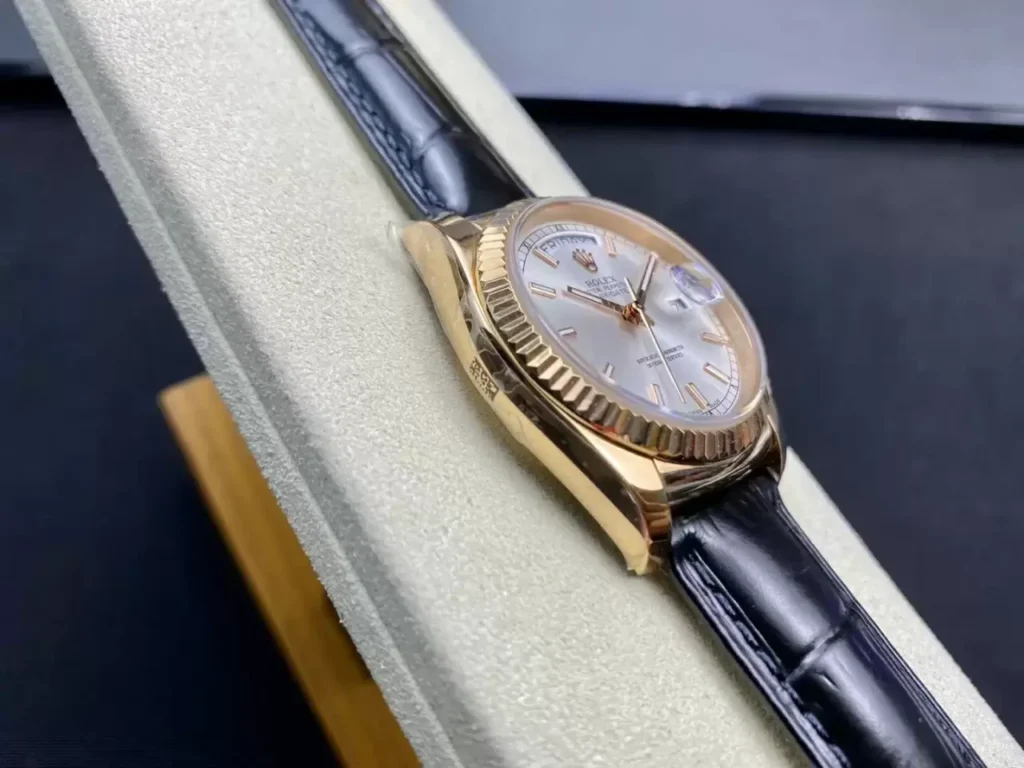 ĐỒNG HỒ NAM ROLEX DAY-DATE 118138 MÁY CƠ REPLICA CAO CẤP 36MM