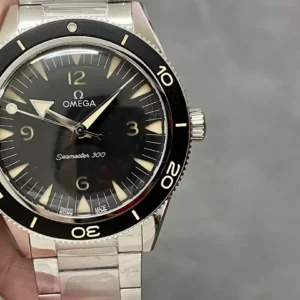 ĐỒNG HỒ OMEGA SEAMASTER 300 CỔ ĐIỂN MẶT ĐEN CHẾ TÁC VSF 41MM (1)