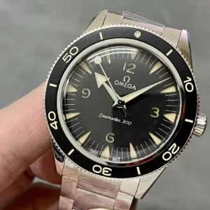 ĐỒNG HỒ OMEGA SEAMASTER 300 CỔ ĐIỂN MẶT ĐEN CHẾ TÁC VSF 41MM (1)