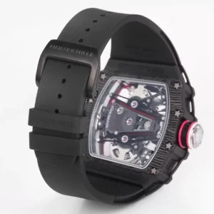 ĐỒNG HỒ CHẾ TÁC RICHARD MILLE RM38-02 TOURBILLON NAM DÂY CAO SU NHÀ MÁY RM 41X50MM