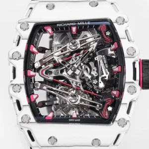 ĐỒNG HỒ RICHARD MILLE RM38-02 CHẾ TÁC TOURBILLON NAM DÂY CAO SU NHÀ MÁY RM 41X50MM