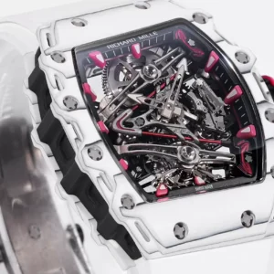 ĐỒNG HỒ CHẾ TÁC RICHARD MILLE RM38-02 NAM VỎ CARBON MÀU TRẮNG RM FACTORY 41X50MM