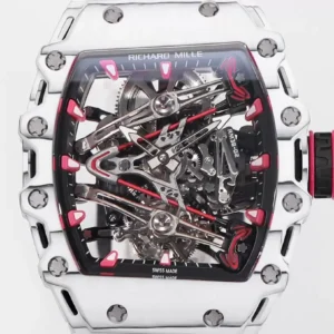 ĐỒNG HỒ CHẾ TÁC RICHARD MILLE RM38-02 NAM VỎ CARBON MÀU TRẮNG RM FACTORY 41X50MM