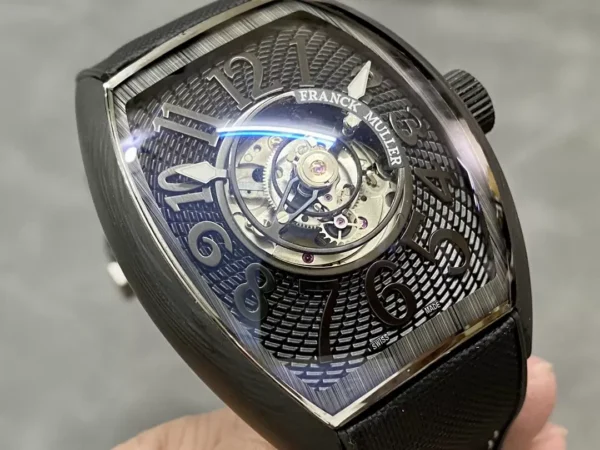 ĐỒNG HỒ FRANCK MULLER GRAND CENTRAL TOURBILLON CHẾ TÁC VỎ CARBON NAM 45MM