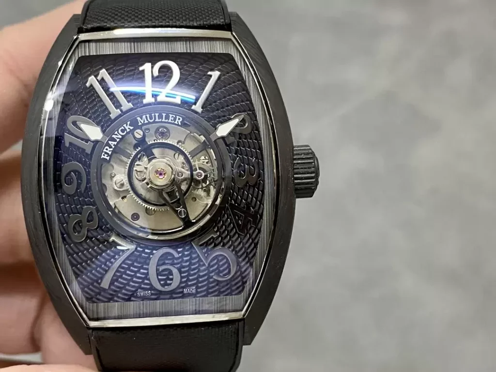 ĐỒNG HỒ FRANCK MULLER GRAND CENTRAL TOURBILLON CHẾ TÁC VỎ CARBON NAM 45MM