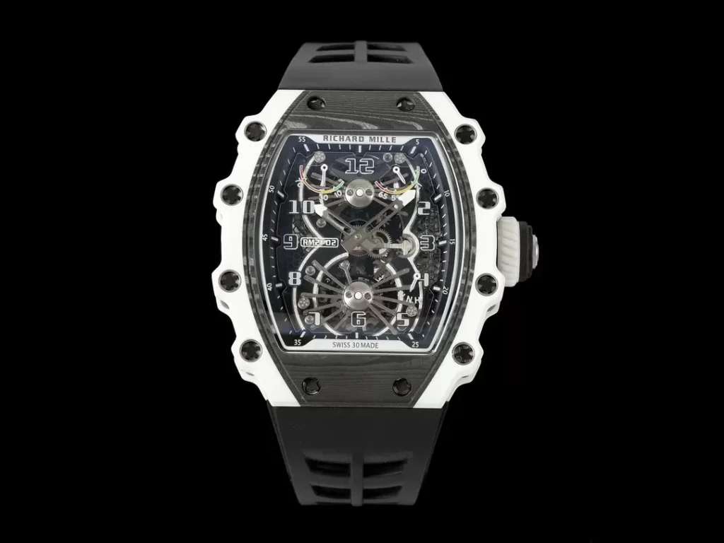 ĐỒNG HỒ NAM RICHARD MILLE RM21-02 REPLICA CAO CẤP TOURBILLON 45MM 