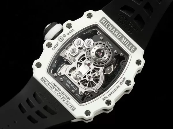 ĐỒNG HỒ NAM RICHARD MILLE RM21-02 REPLICA CAO CẤP TOURBILLON 45MM