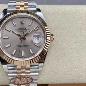 ĐỒNG HỒ ROLEX DATEJUST 126331 REPLICA 11 CỌC SỐ DẠ QUANG DÂY OYSTER CLEAN FACTORY 41MM