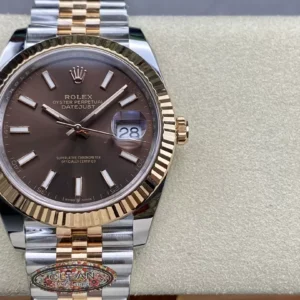 ĐỒNG HỒ ROLEX DATEJUST 126331 REPLICA 11 CỌC SỐ DẠ QUANG NHÀ MÁY CLEAN 41MM