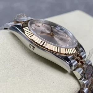 ĐỒNG HỒ ROLEX DATEJUST 126331 REPLICA 11 CỌC SỐ ĐÍNH ĐÁ NHÀ MÁY CLEAN 41MM