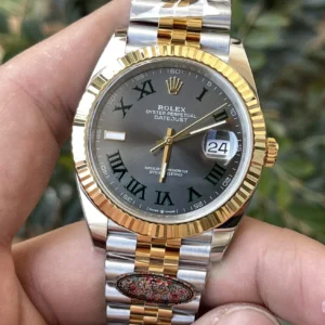 ĐỒNG HỒ ROLEX DATEJUST 126331 REPLICA 11 MẶT SỐ WINBLEDON CLEAN FACTORY 41MM