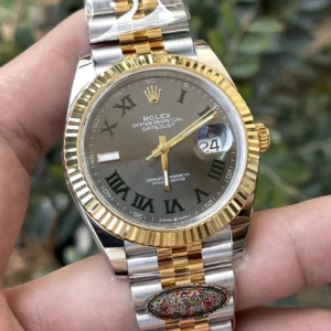 ĐỒNG HỒ ROLEX DATEJUST 126331 REPLICA 11 MẶT SỐ WINBLEDON CLEAN FACTORY 41MM