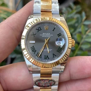 ĐỒNG HỒ ROLEX DATEJUST 126333 REP11 DÂY THÉP CỌC SỐ LA MÃ NHÀ MÁY CLEAN 41MM