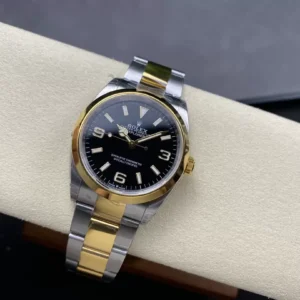 ĐỒNG HỒ ROLEX EXPLORER 124273 REPLICA 11 MẶT ĐEN CỌC SỐ DẠ QUANG 36MM