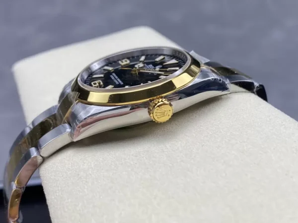 ĐỒNG HỒ ROLEX EXPLORER 124273 REPLICA 11 MẶT ĐEN CỌC SỐ DẠ QUANG 36MM