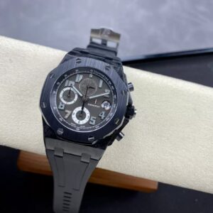 ĐỒNG HỒ CHẾ TÁC AUDEMARS PIGUET ROYAL OAK OFFSHORE 26205AU MẶT ĐEN VỎ CACBON APF 42MM