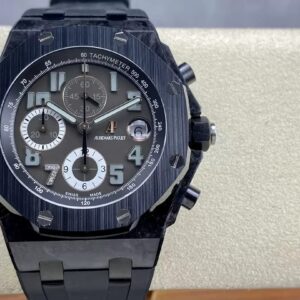 ĐỒNG HỒ CHẾ TÁC AUDEMARS PIGUET ROYAL OAK OFFSHORE 26205AU MẶT ĐEN VỎ CACBON APF 42MM