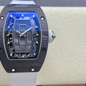 ĐỒNG HỒ RICHARD MILLE RM07-01 VỎ SỢI CACBON NTPT DÂY CAO SU CAO CẤP 32X46MM