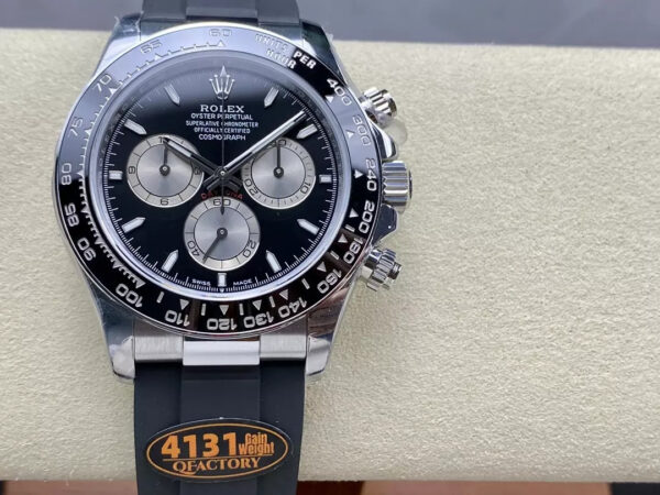 ĐỒNG HỒ ROLEX DAYTONA REP 11 V6 TINH CHỈNH TRỌNG LƯỢNG 140G QF 40MM (1)