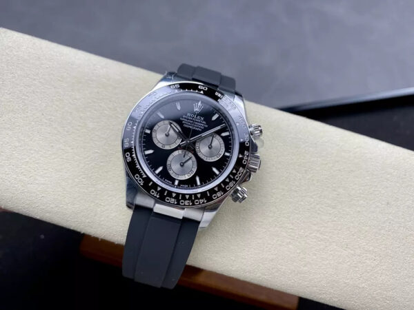 ĐỒNG HỒ ROLEX DAYTONA REP 11 V6 TINH CHỈNH TRỌNG LƯỢNG 140G QF 40MM (1)