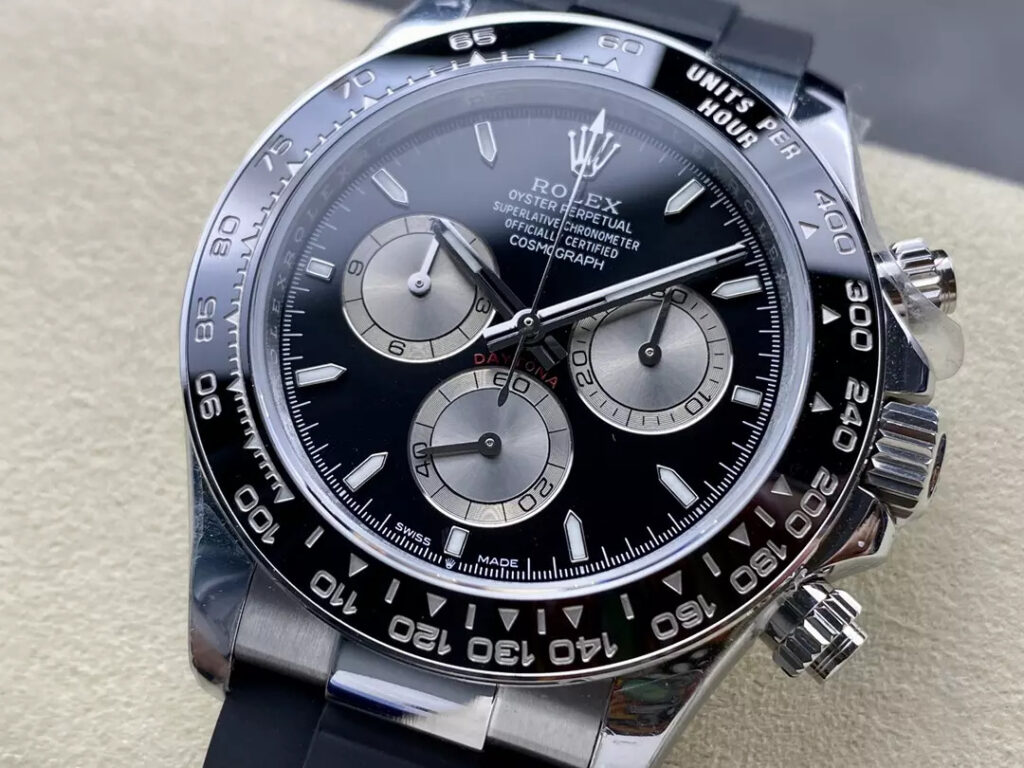 ĐỒNG HỒ ROLEX DAYTONA REP 11 V6 TINH CHỈNH TRỌNG LƯỢNG 140G QF 40MM (1)