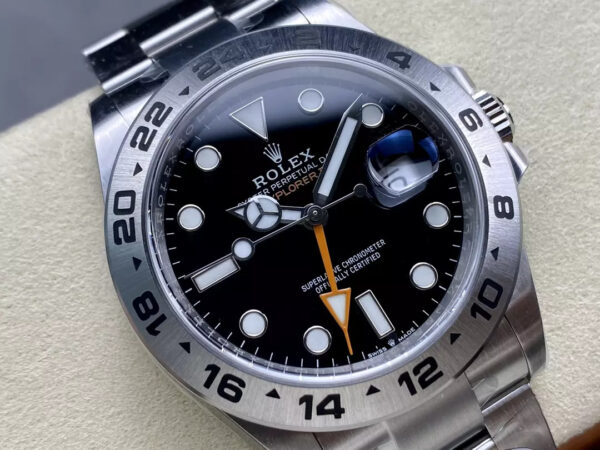 ĐỒNG HỒ ROLEX EXPLORER NAM MẶT SỐ ĐEN REPLICA NHÀ MÁY CLEAN 42MM (1)