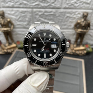 ĐỒNG HỒ ROLEX SEA-DWELLER NAM REPLICA MẶT SỐ ĐEN CLEAN FACTORY 43MM (1)