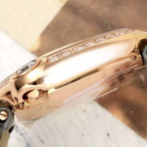 Đồng Hồ Cartier Ballon Blanc De Cartier Replica 11 Rose Gold Đính Đá AF Factory 30mm (1)