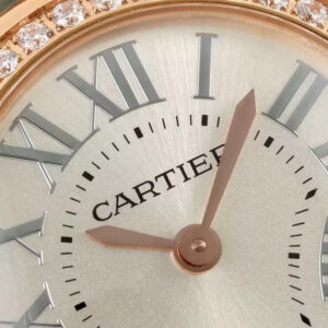 Đồng Hồ Cartier Ballon Blanc De Cartier Replica 11 Rose Gold Đính Đá AF Factory 30mm (1)