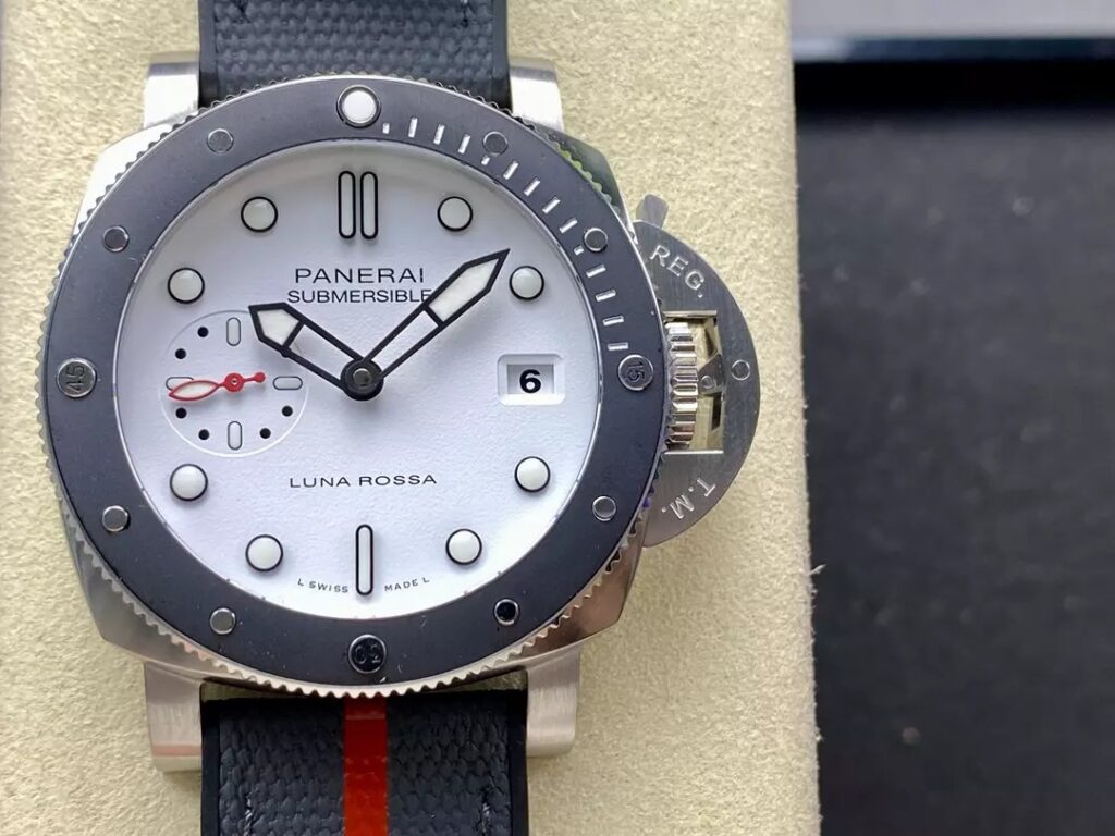 ĐỒNG HỒ PANRERAI PAM1579 REPLICA LUNA ROSSA MẶT TRẮNG VSF 42MM