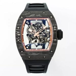 ĐỒNG HỒ RICHARD MILLE REPLICA MẶT VÀNG VỎ CARBON NHÀ MÁY APS 43MM