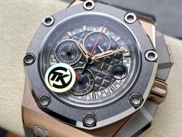 ĐỒNG HỒ AUDEMARS PIGUET 26568OM REPLICA RYOAL OAK OFFSHORE TKF 44MM