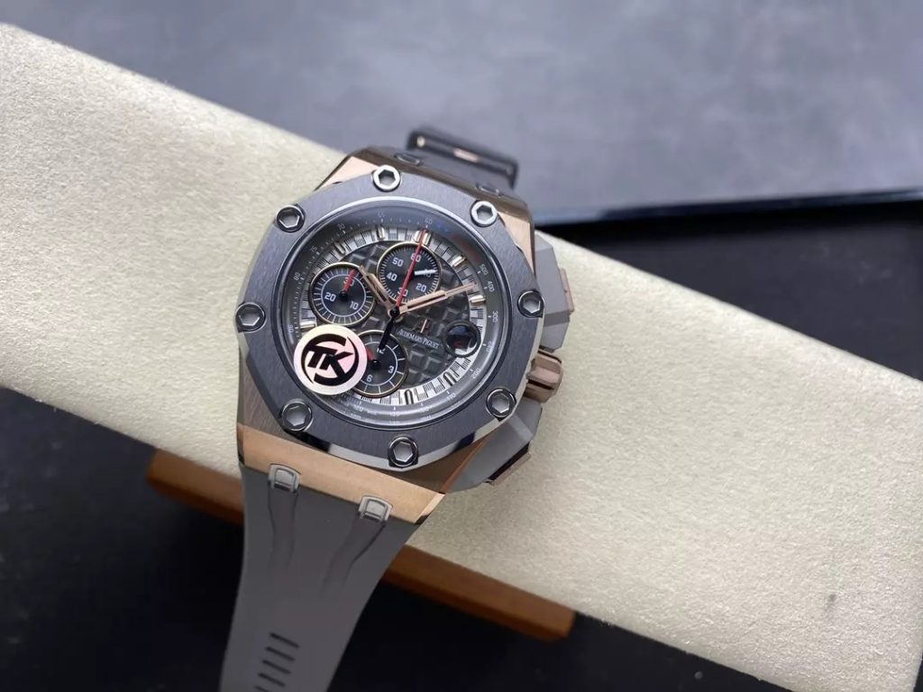 ĐỒNG HỒ AUDEMARS PIGUET 26568OM REPLICA RYOAL OAK OFFSHORE TKF 44MM