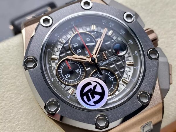 ĐỒNG HỒ AUDEMARS PIGUET 26568OM REPLICA RYOAL OAK OFFSHORE TKF 44MM