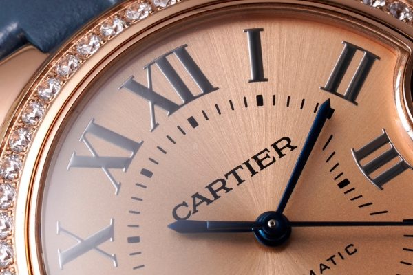 ĐỒNG HỒ CARTIER REPLICA 11 MẶT VÀNG SỐ LA MÃ NHÀ MÁY AF 33MM