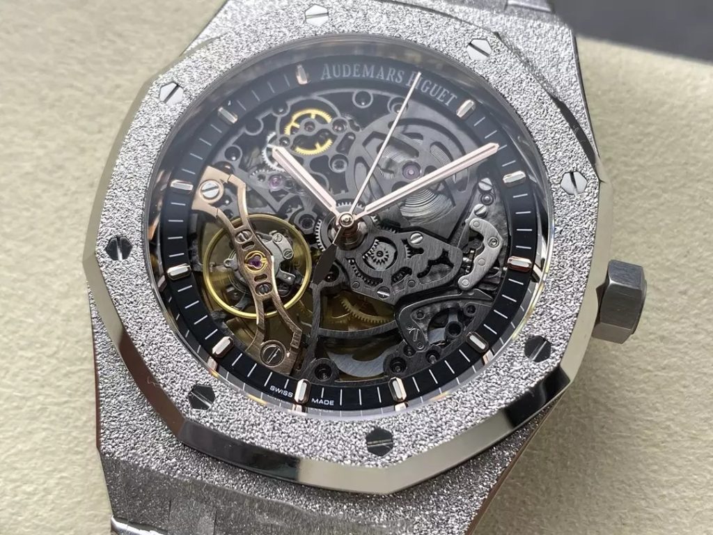 ĐỒNG HỒ CHẾ TÁC AUDEMARS PIGUET ROYAL OAK 15407 FROSTED GOLD 41MM